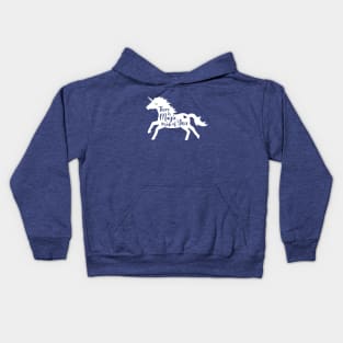 Unicorn Silhouette There Is Magic Inside Of You Kids Hoodie